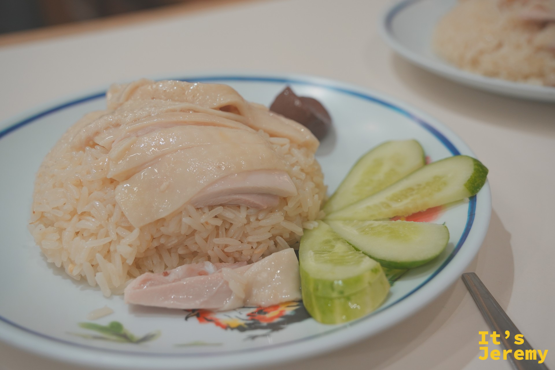 紅大哥海南雞飯特寫(取自店家介紹文)