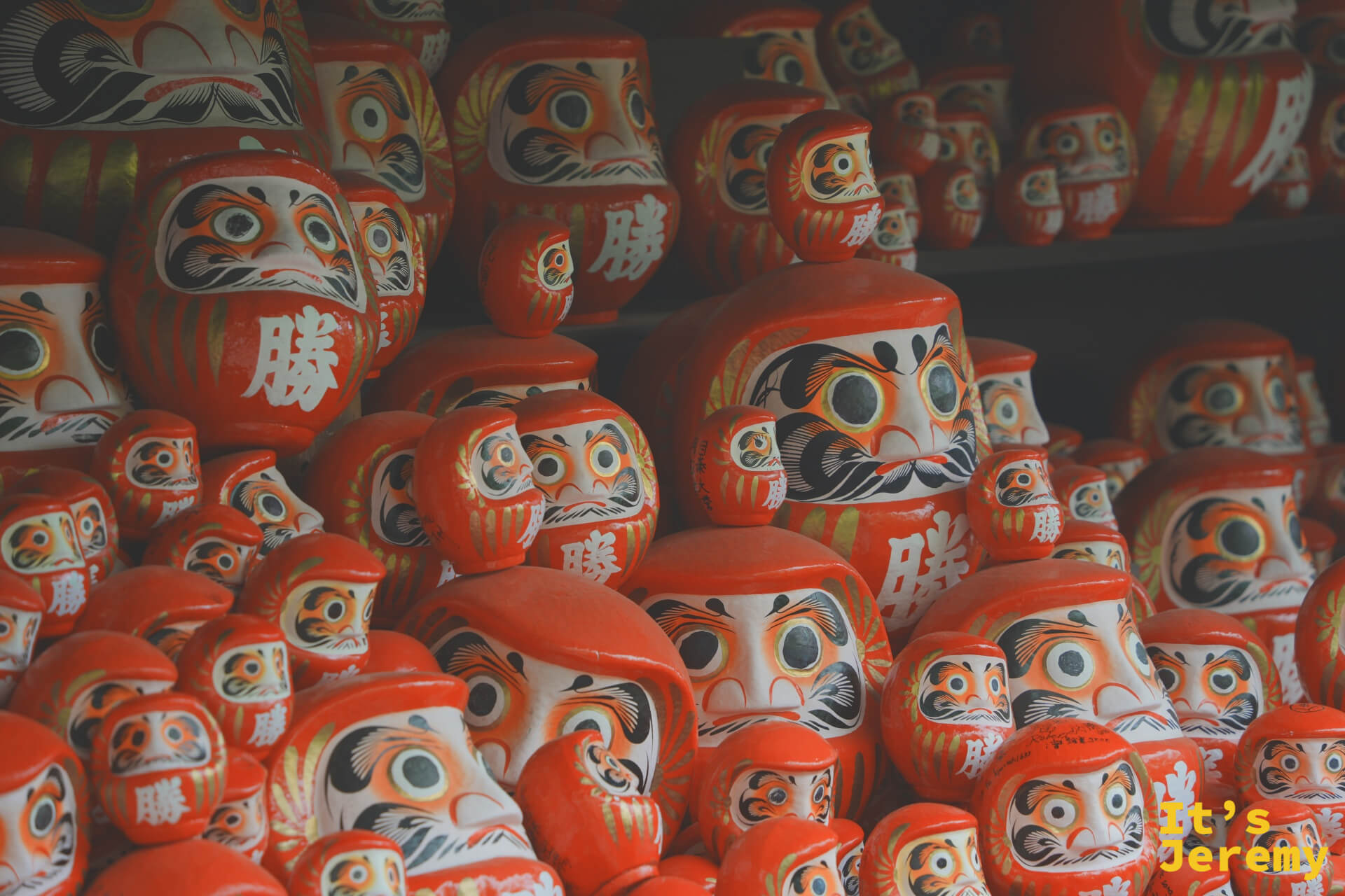 達摩近景,神情各異,色彩飽和