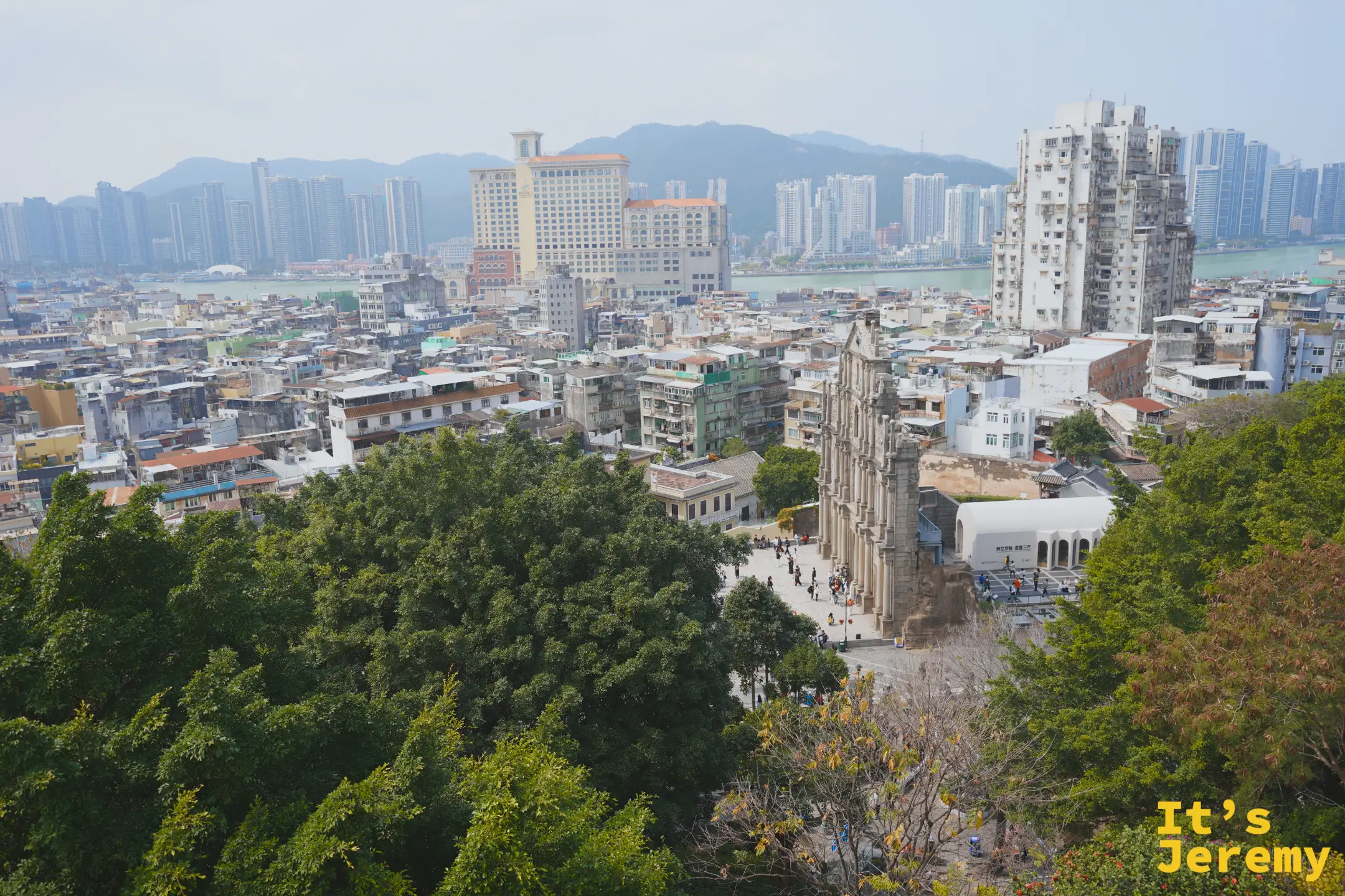 🇲🇴 澳門景點｜大炮台 Mount Fortress：俯瞰整片舊城與大三巴的四百年砲台高地