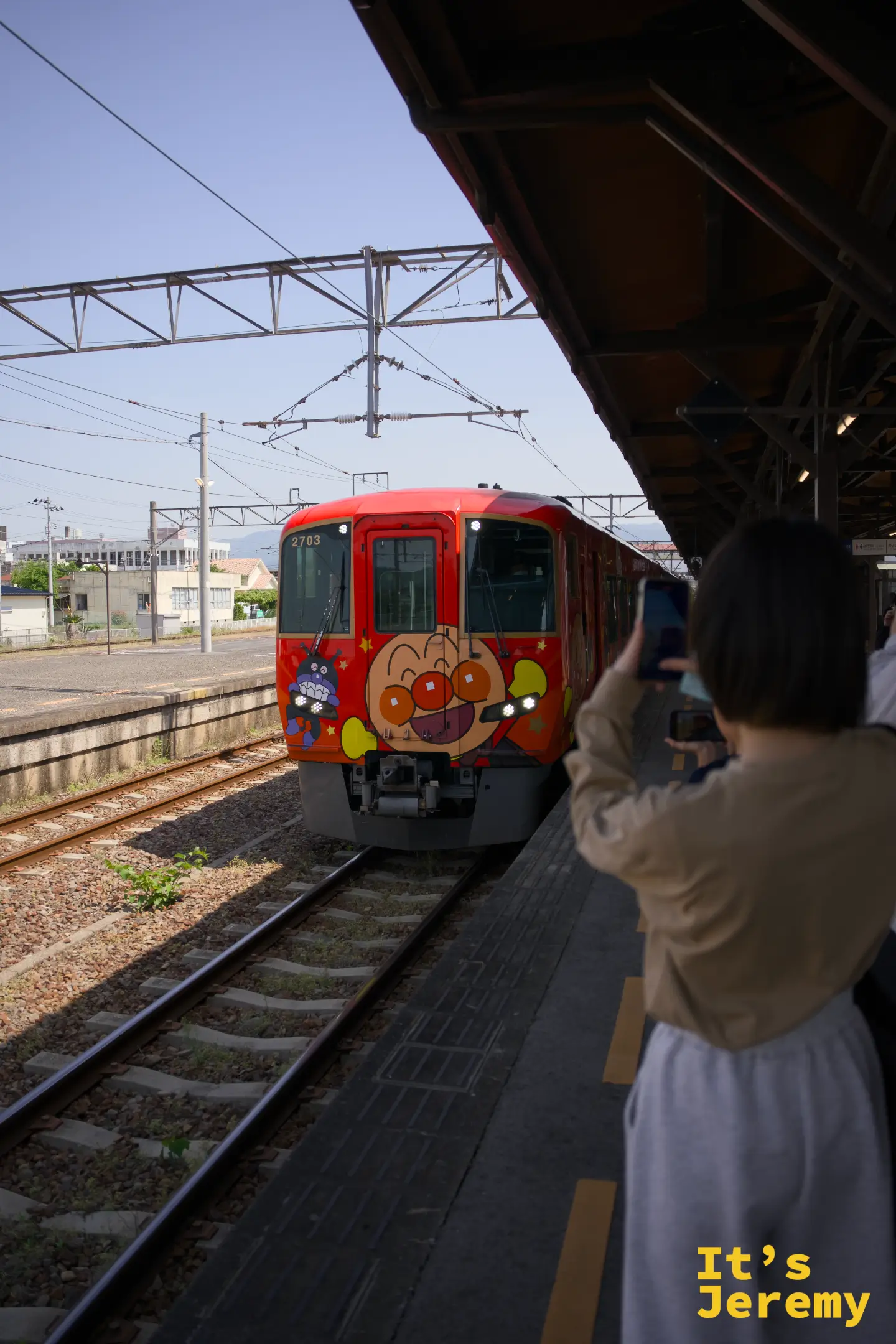 🇯🇵 香川行程｜Day 2 呆呆獸開場，三輛麵包超人收尾的彩繪列車日