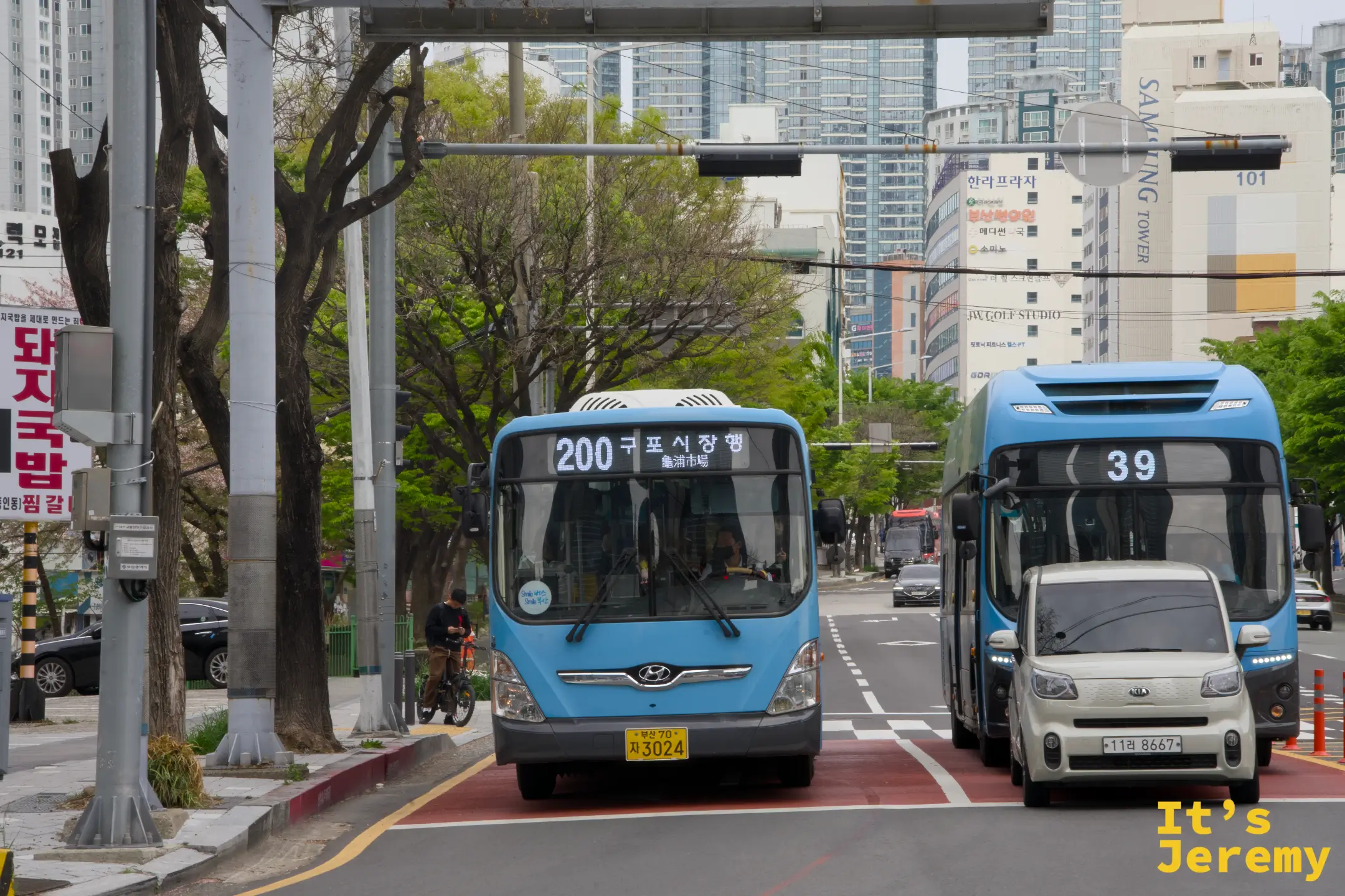 海雲台街景隨拍,日常的街道在旅途中反而格外有趣