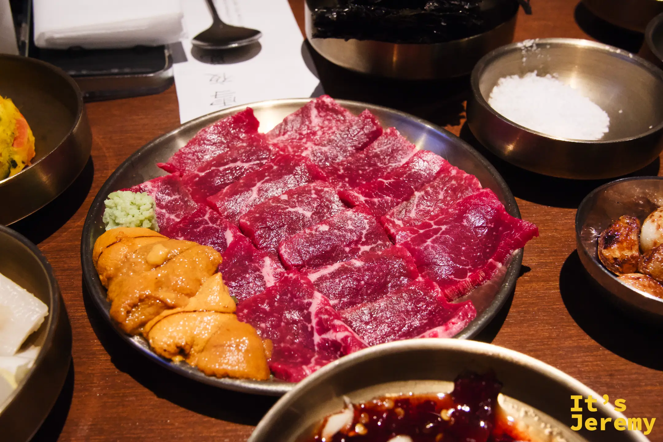 🇰🇷 釜山美食｜雪夜覓 설아먹：韓牛×海膽，釜山서면最難排到的熟成燒肉專門店