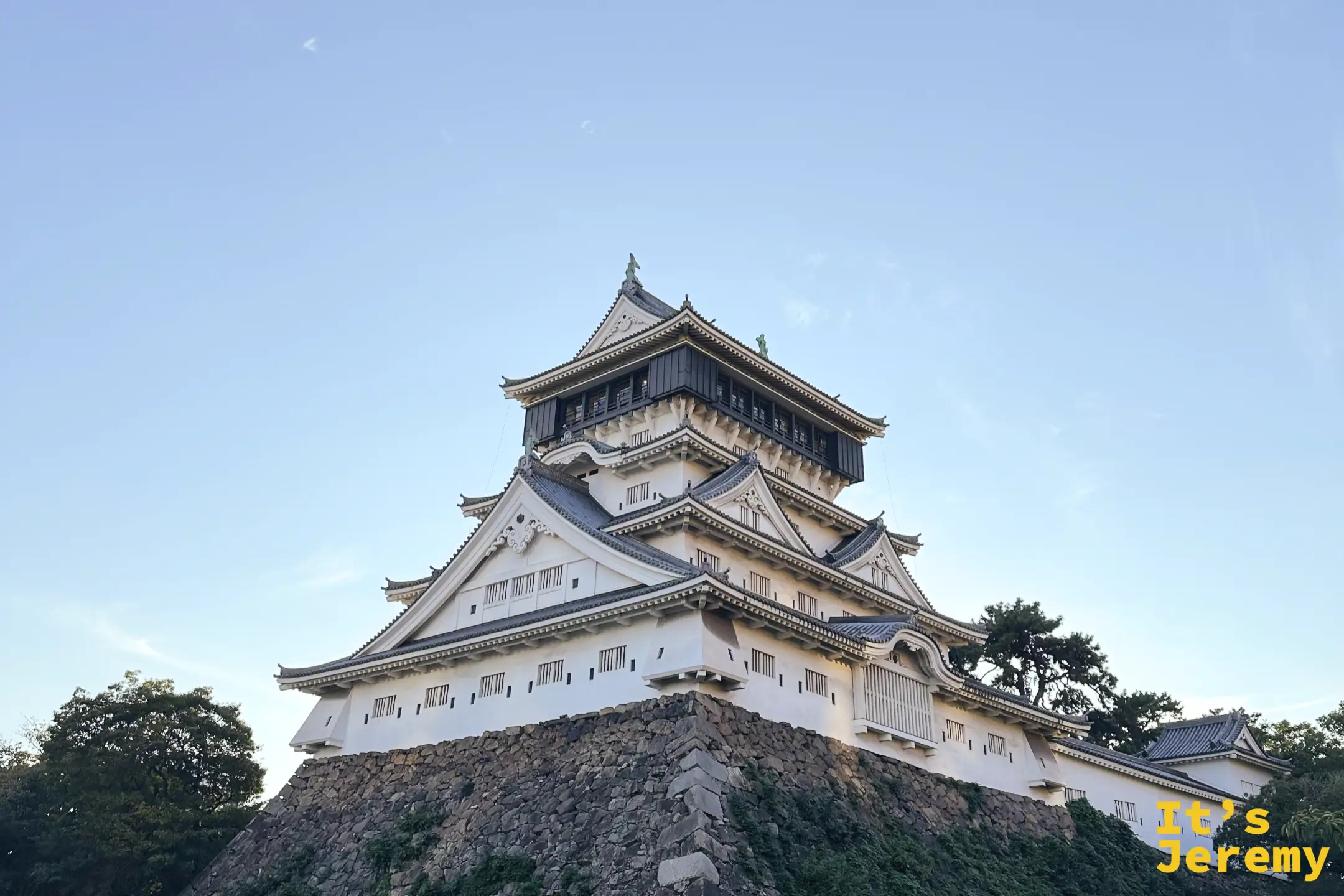 🇯🇵 小倉景點｜小倉城 Kokura Castle：唐造天守閣與八坂神社的城下町黃昏