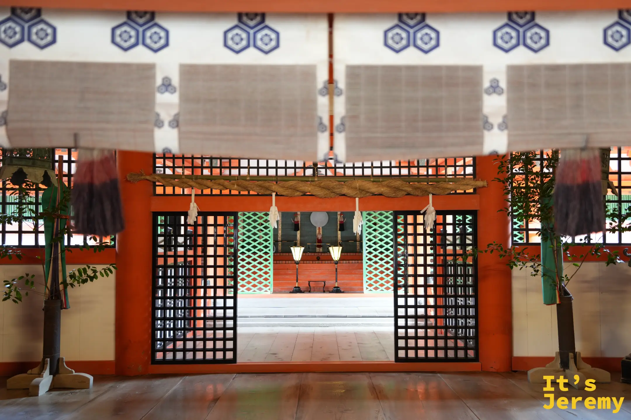 嚴島神社內的客神社