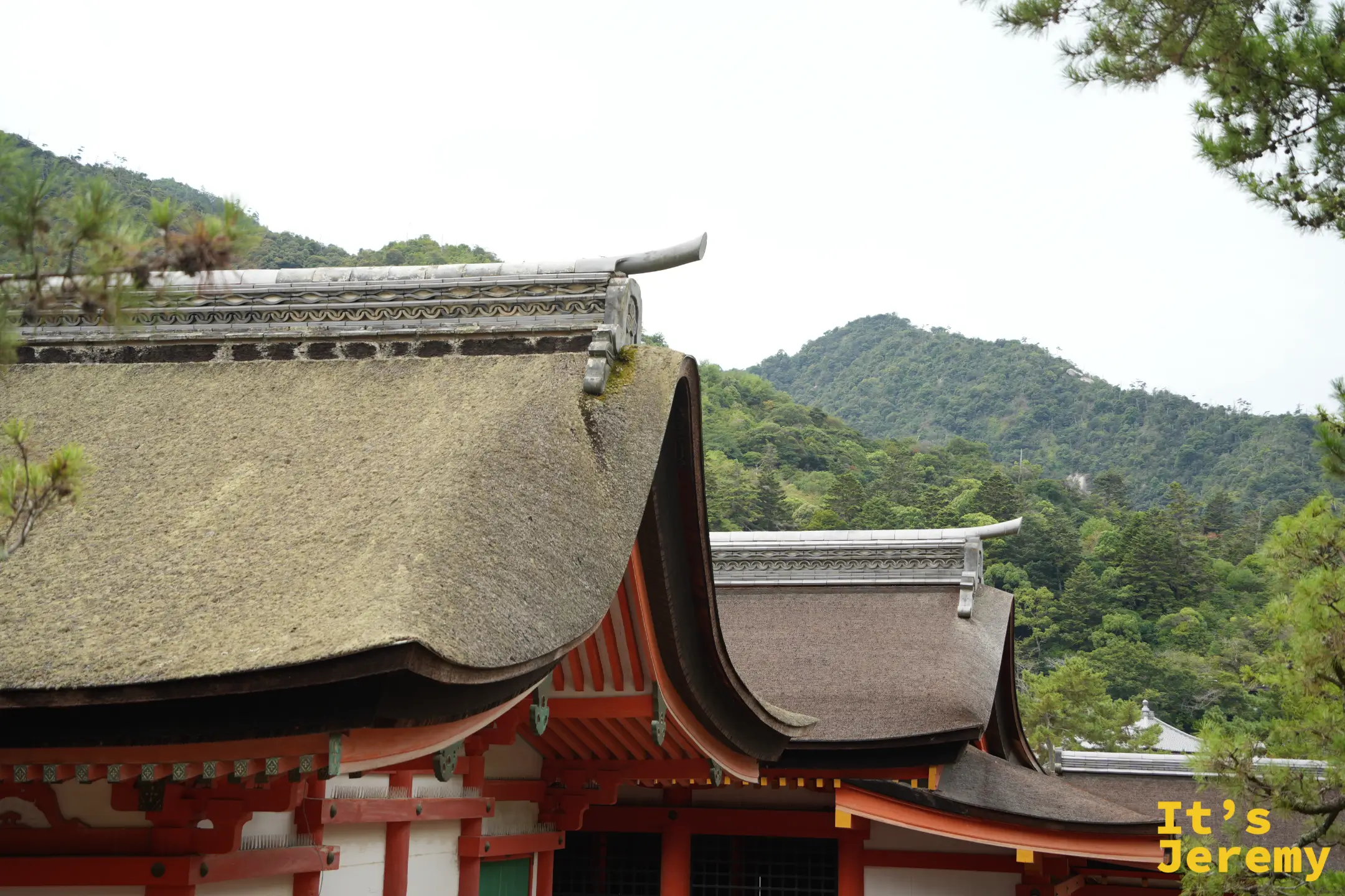 嚴島神社的屋簷