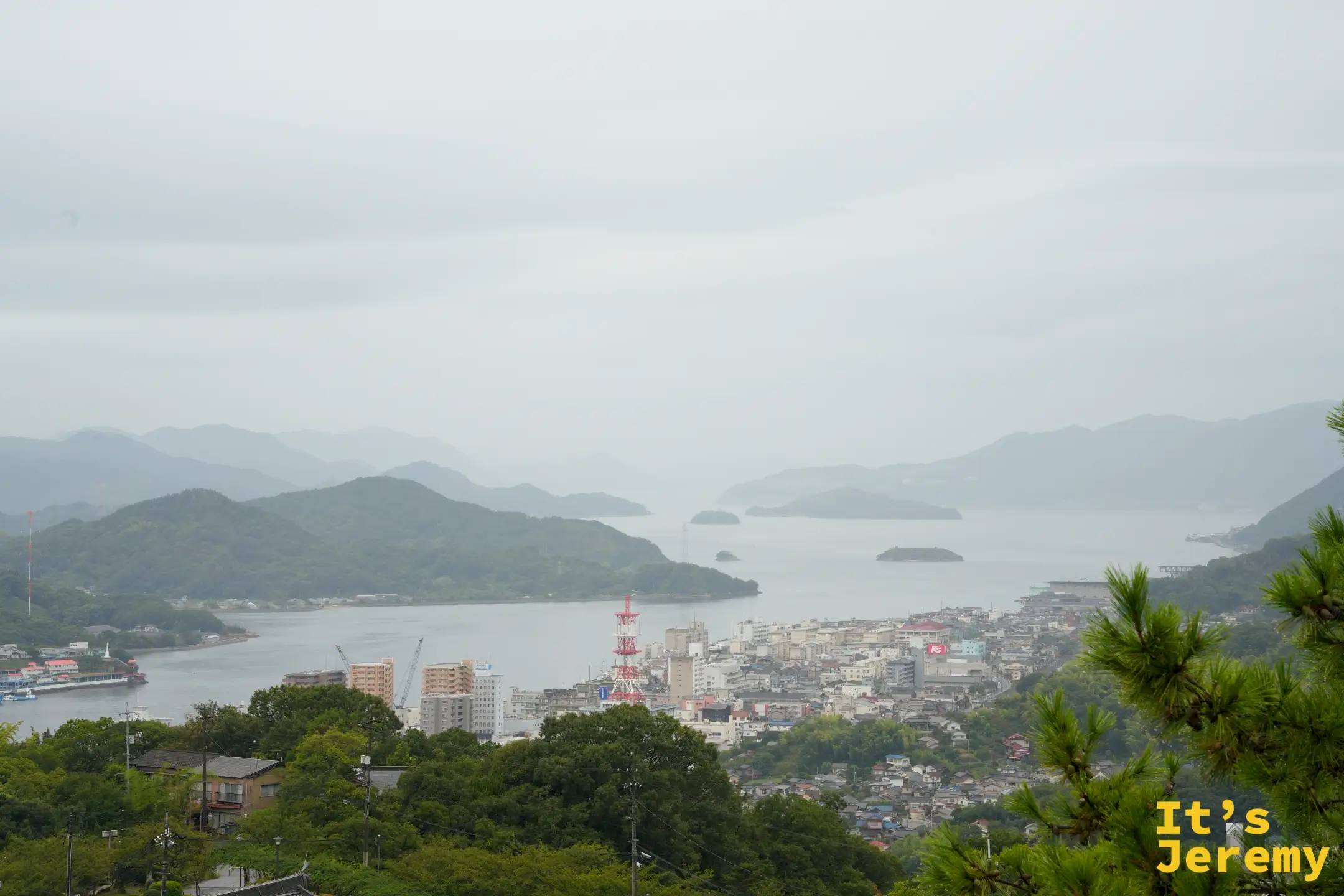 展望台風景