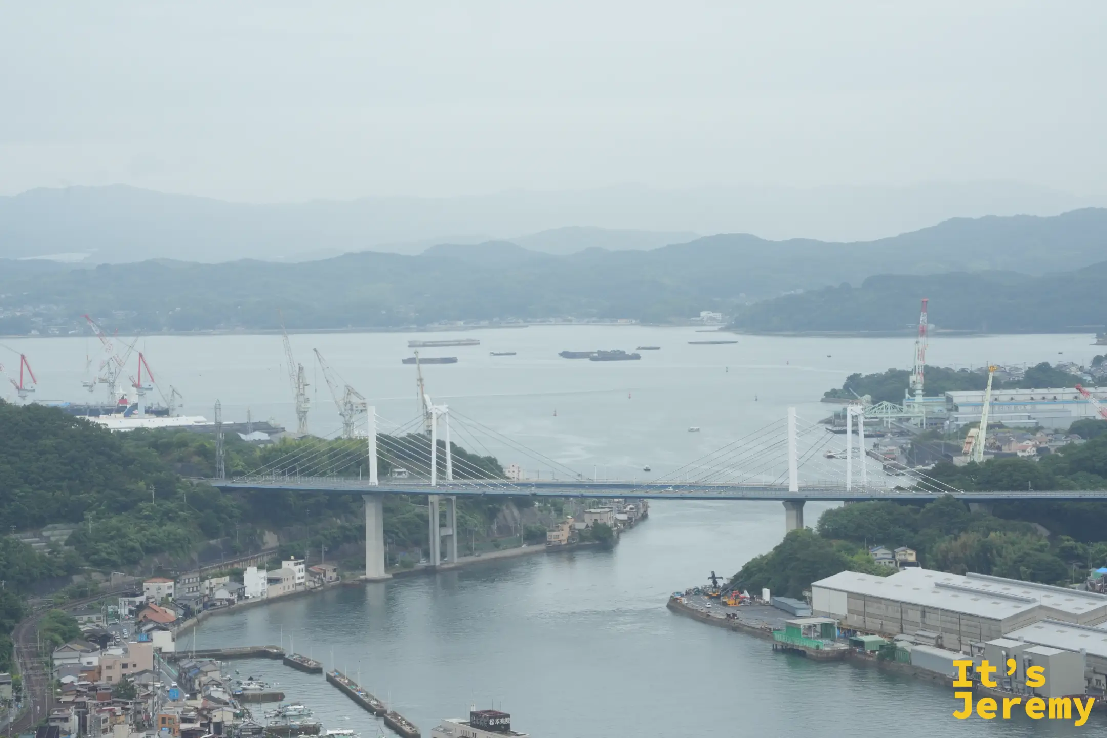 展望台風景