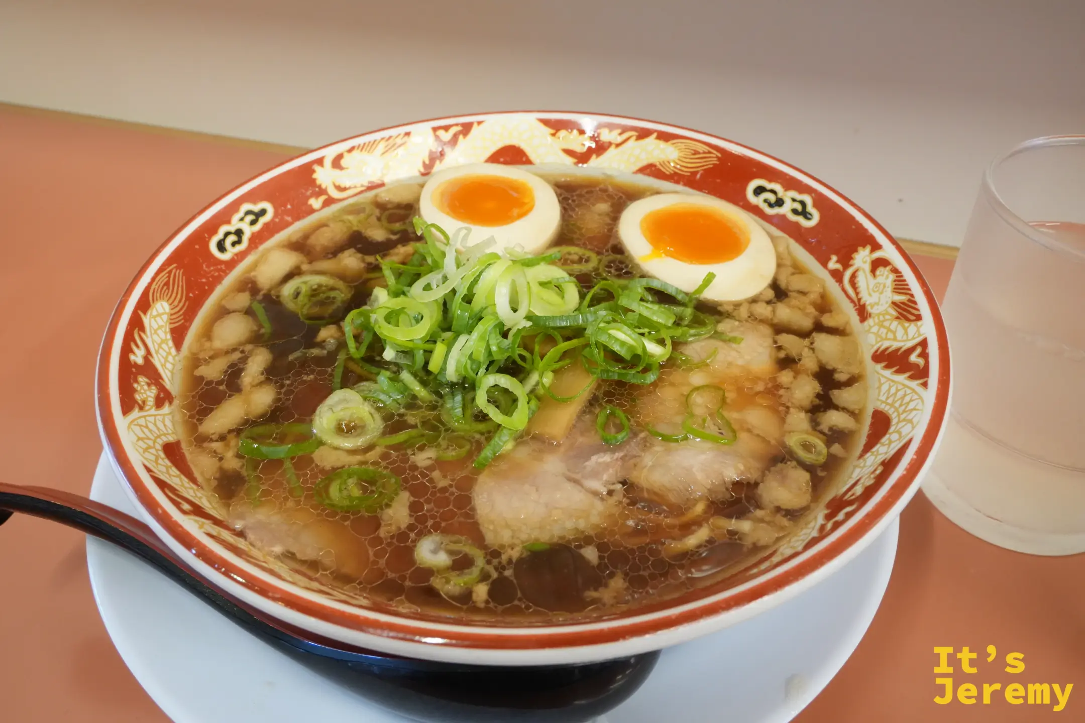 尾道拉麵 Tatsumi 的半熟蛋尾道拉麵