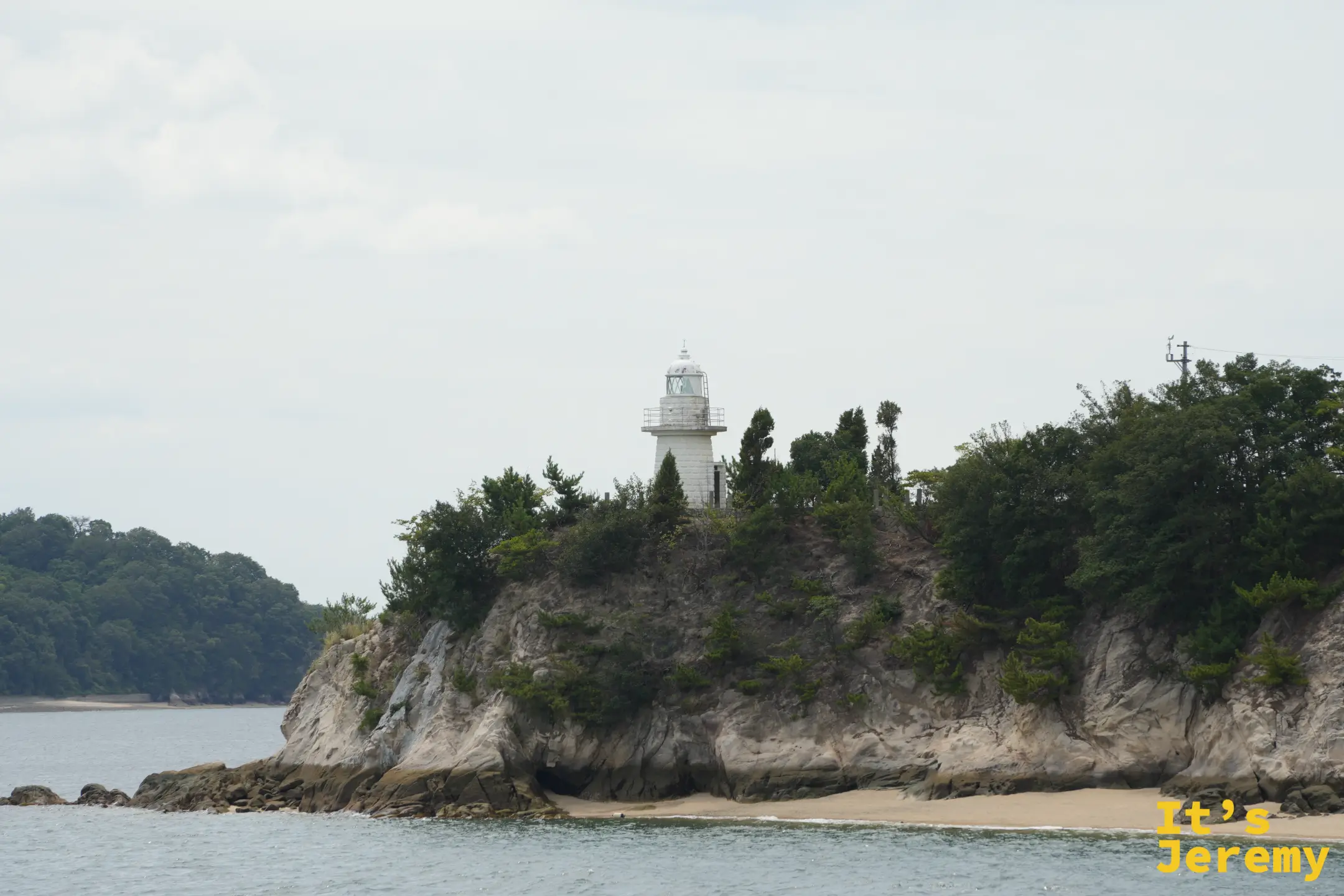遠眺大久野島燈塔