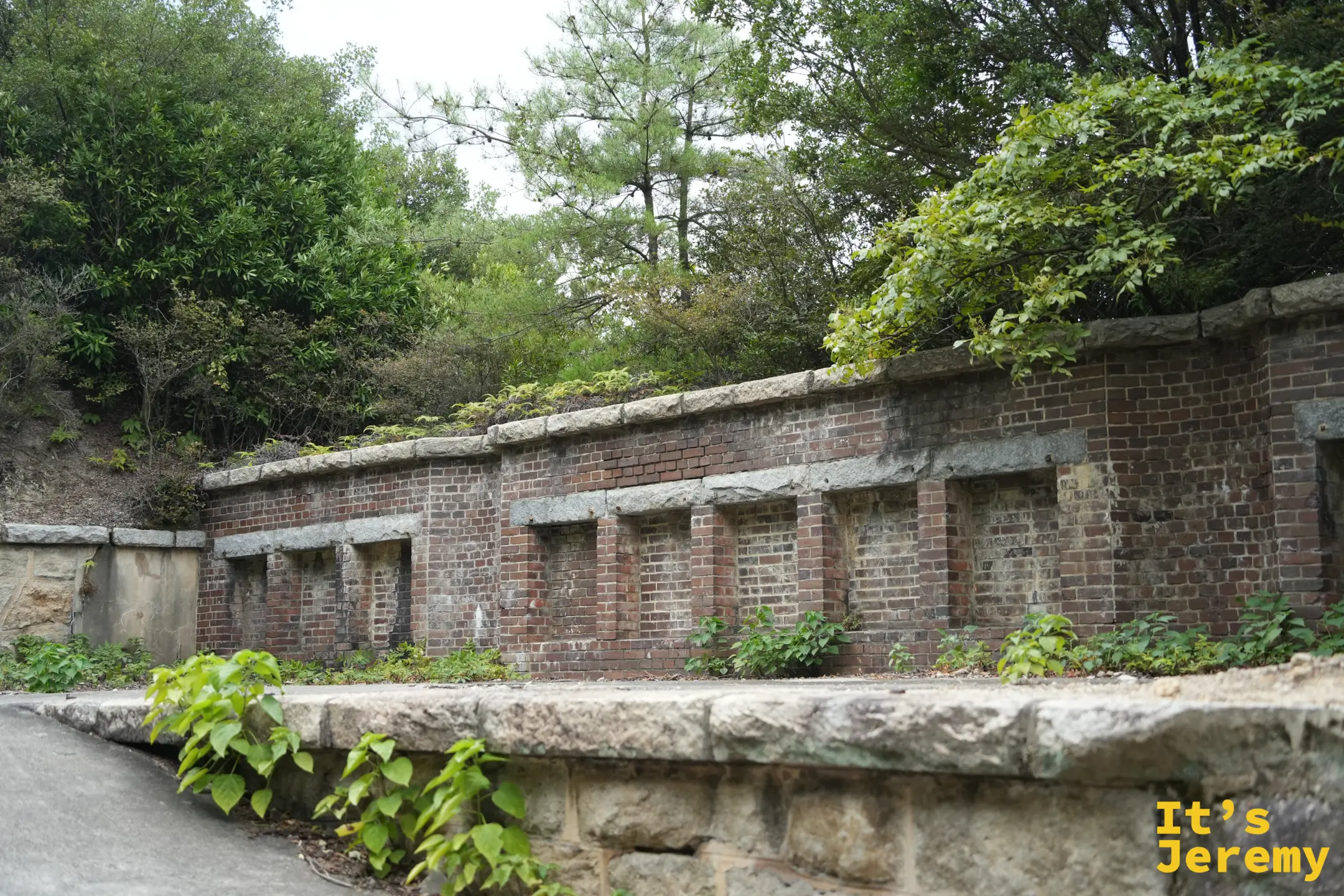 北部砲台遺跡的平台