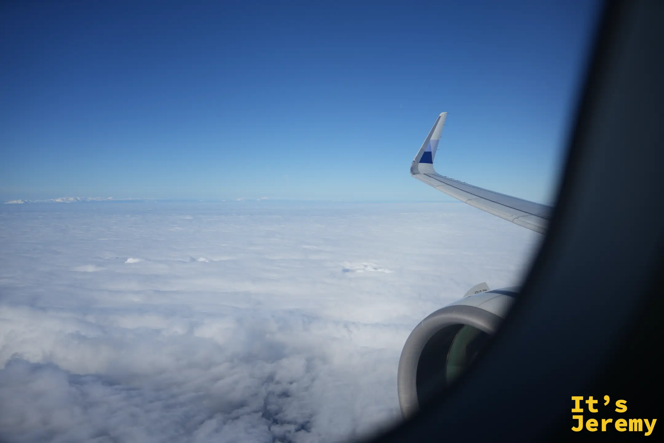 窗外的雲海