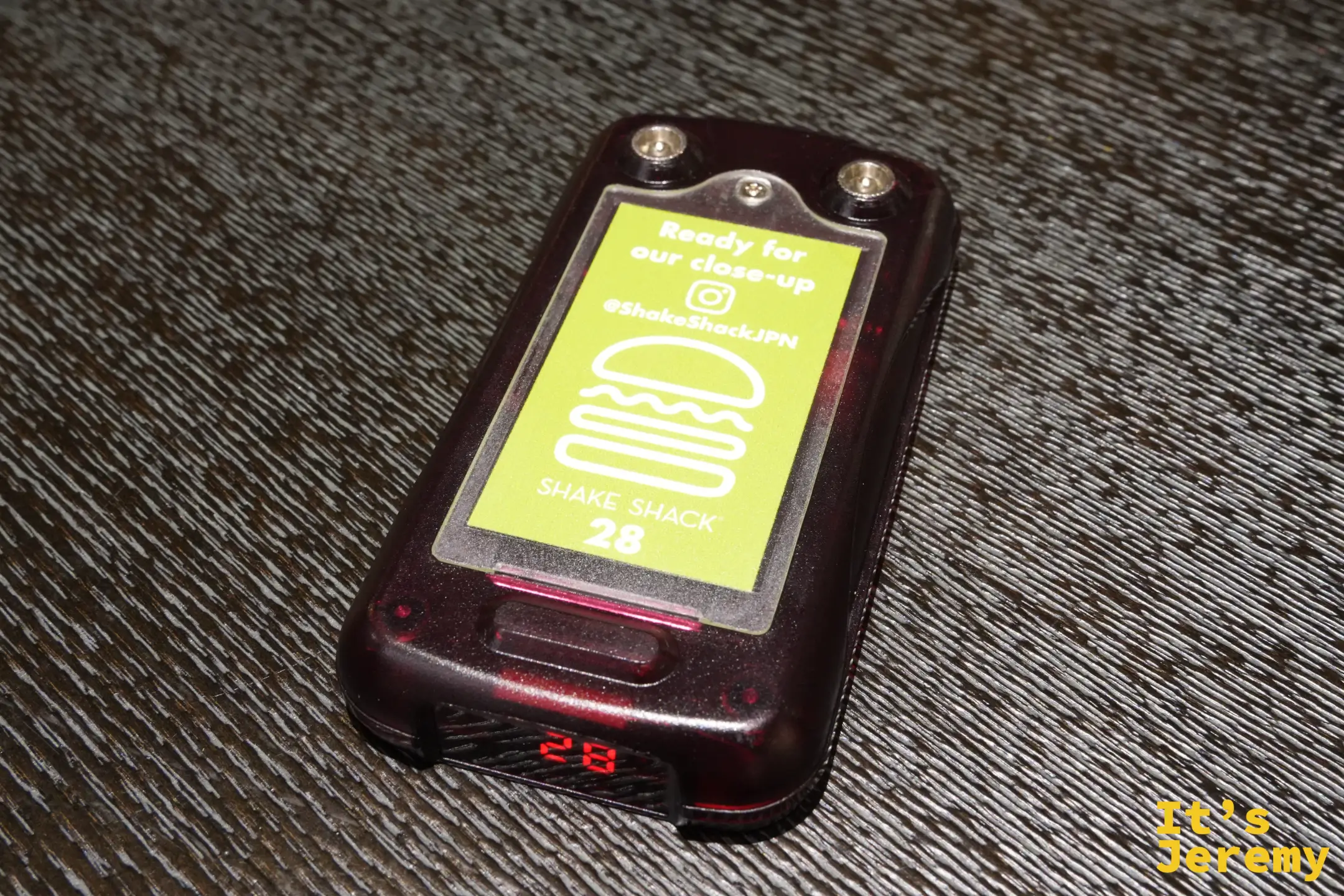 Shake Shack 的叫號機