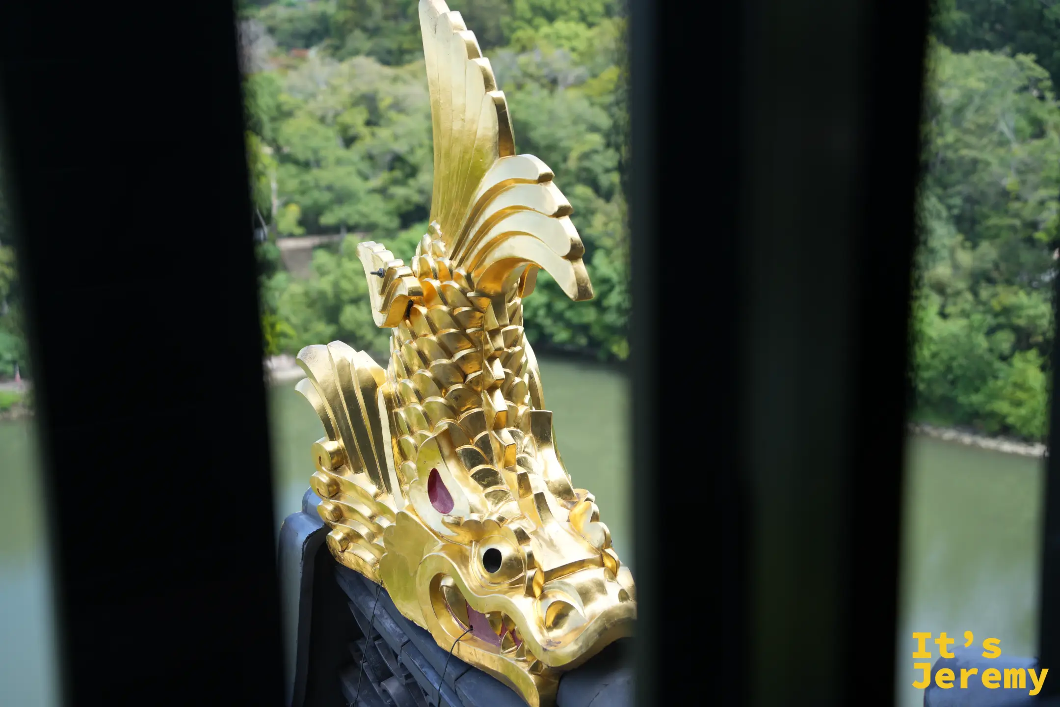 金鯱瓦與後樂園遠景