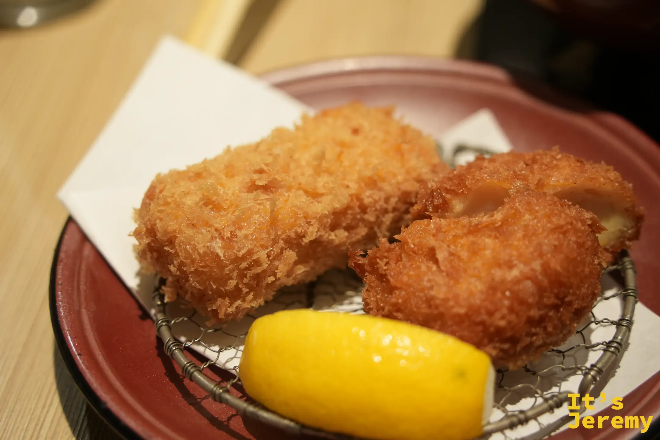 KYK 的蟹肉可樂餅與炸干貝